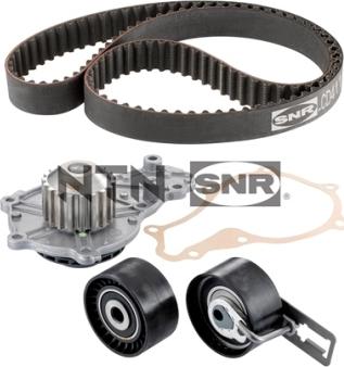 SNR KDP459.650 - Pompa wodna + zestaw paska rozrządu parts5.com