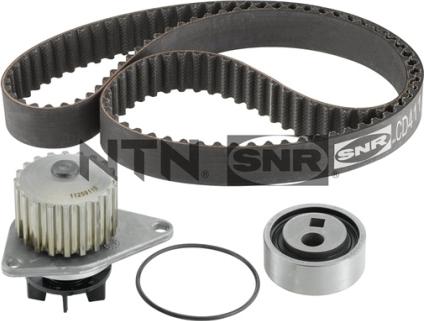 SNR KDP459.030 - Vesipumppu + jakohihnasarja parts5.com