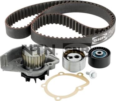 SNR KDP459.290 - Vesipumppu + jakohihnasarja parts5.com