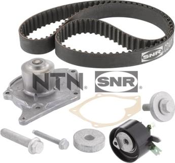 SNR KDP455.581 - Bomba de agua + kit correa distribución parts5.com