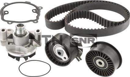 SNR KDP455.620 - Водяной насос + комплект зубчатого ремня parts5.com