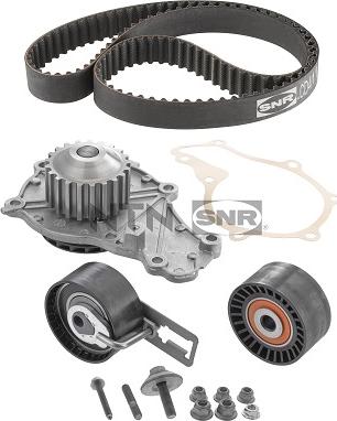 SNR KDP452.350 - Pompa wodna + zestaw paska rozrządu parts5.com