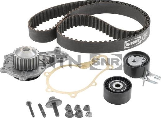 SNR KDP452.320 - Pompa wodna + zestaw paska rozrządu parts5.com