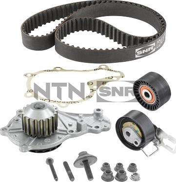 SNR KDP452.370 - Vesipumppu + jakohihnasarja parts5.com