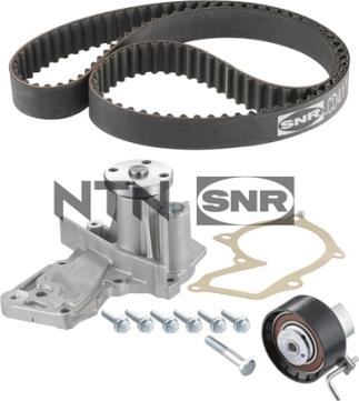 SNR KDP452.240 - Bomba de agua + kit correa distribución parts5.com