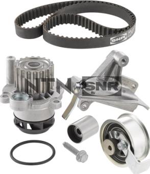 SNR KDP457.580 - Wasserpumpe + Zahnriemensatz parts5.com