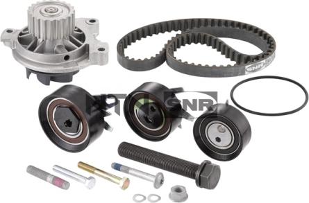 SNR KDP457.380 - Pompe à eau + kit de courroie de distribution parts5.com