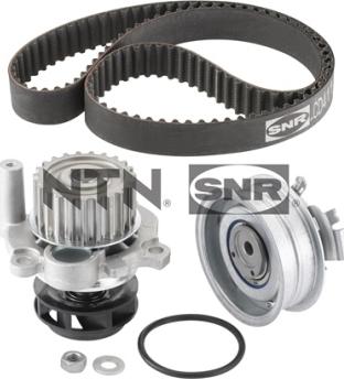 SNR KDP457.321 - Водяной насос + комплект зубчатого ремня parts5.com