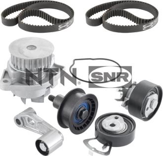 SNR KDP457.260 - Pompa wodna + zestaw paska rozrządu parts5.com