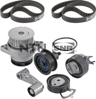 SNR KDP457.261 - Vesipumppu + jakohihnasarja parts5.com