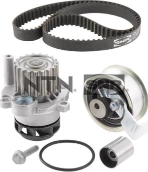 SNR KDP457.740 - Vesipumppu + jakohihnasarja parts5.com