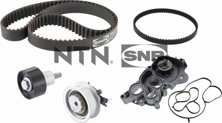 SNR KDP457.752 - Pompa wodna + zestaw paska rozrządu parts5.com