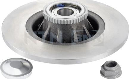 SNR KF155.70U - Спирачен диск parts5.com