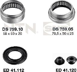 SNR KS559.05 - Suspensión, cuerpo del eje parts5.com