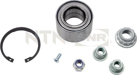 SNR R154.40 - Комплект подшипника ступицы колеса parts5.com