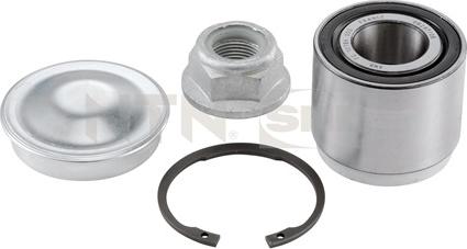 SNR R155.19 - Kerékcsapágy készlet parts5.com