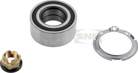 SNR R155.74 - Комплект подшипника ступицы колеса parts5.com