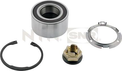 SNR R155.75 - Комплект подшипника ступицы колеса parts5.com