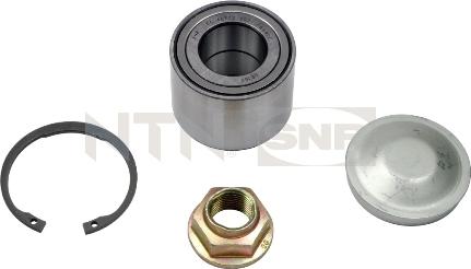 SNR R155.70 - Комплект подшипника ступицы колеса parts5.com