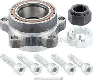 SNR R152.60 - Zestaw łożysk koła parts5.com