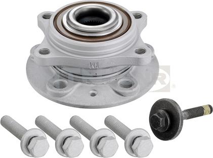 SNR R165.27 - Kerékcsapágy készlet parts5.com