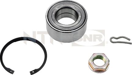 SNR R166.13 - Kerékcsapágy készlet parts5.com