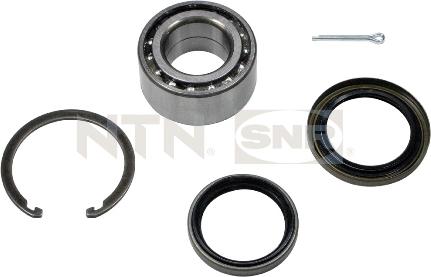 SNR R173.22 - Σετ ρουλεμάν τροχών parts5.com