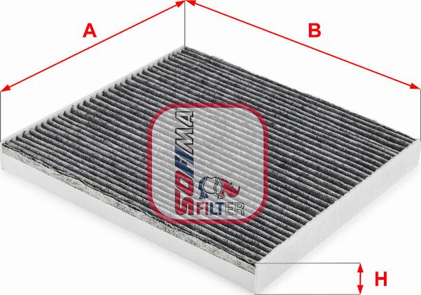 Sofima S 4269 CA - Filtro, aire habitáculo parts5.com