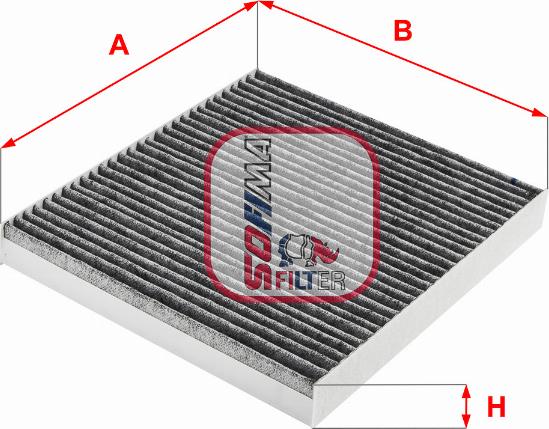 Sofima S 4275 CA - Filter, Innenraumluft parts5.com