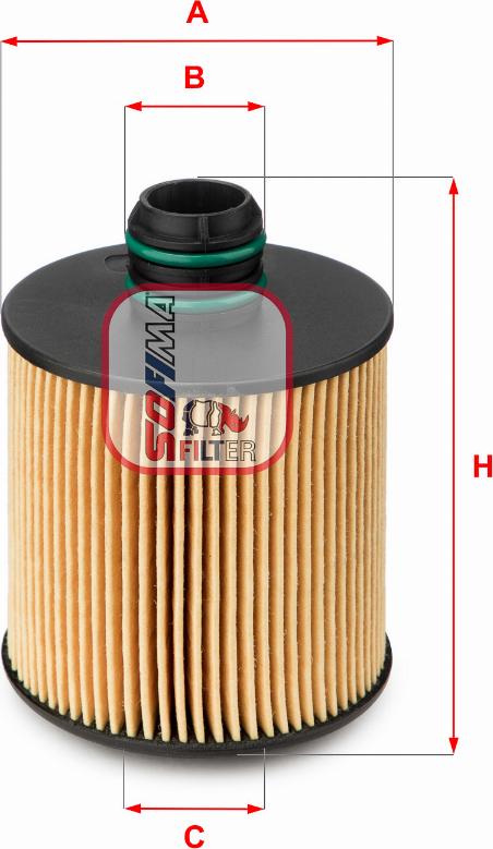 Sofima S 5083 PE - Oil Filter parts5.com