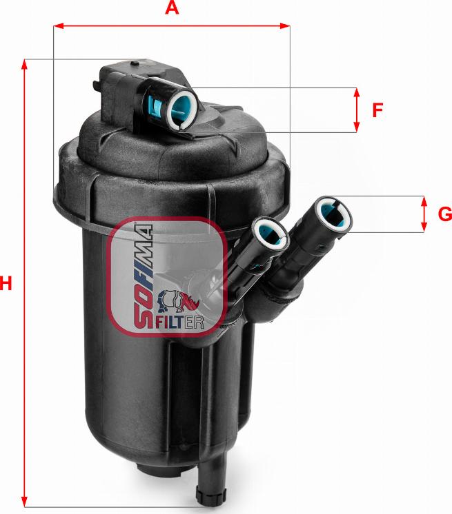 Sofima S 5116 GC - Filtru combustibil parts5.com