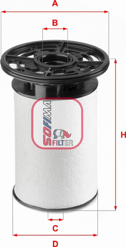 Sofima S 6076 NE - Fuel filter parts5.com