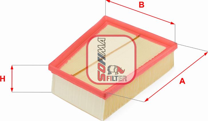 Sofima S 3417 A - Filtr powietrza parts5.com