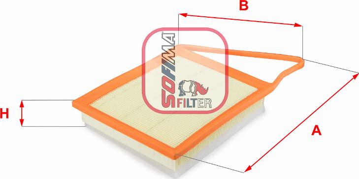 Sofima S 3645 A - Filtro de aire parts5.com