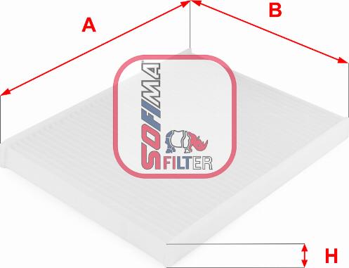 Sofima S 3149 C - Filter, interior air parts5.com