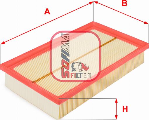 Sofima S 3101 A - Filtr powietrza parts5.com