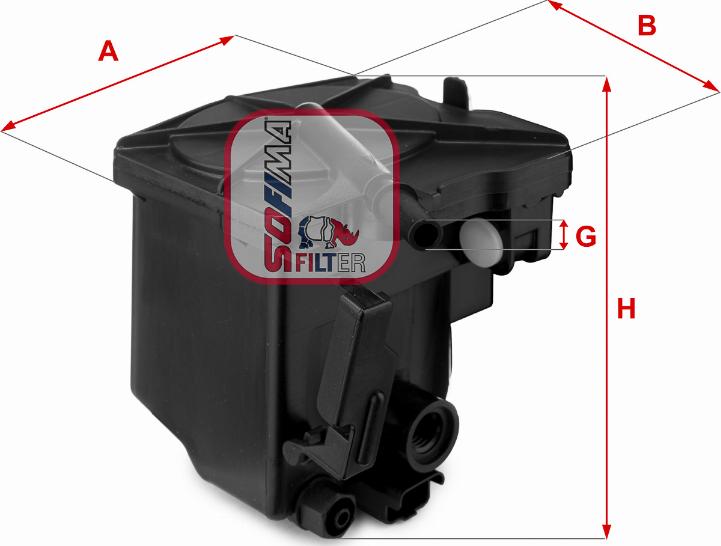 Sofima S 7420 NR - Kütusefilter parts5.com