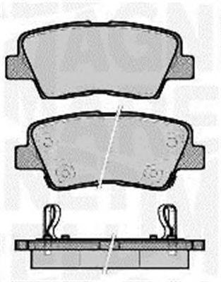 Ssangyong 48413341A0 - Juego de pastillas de freno parts5.com