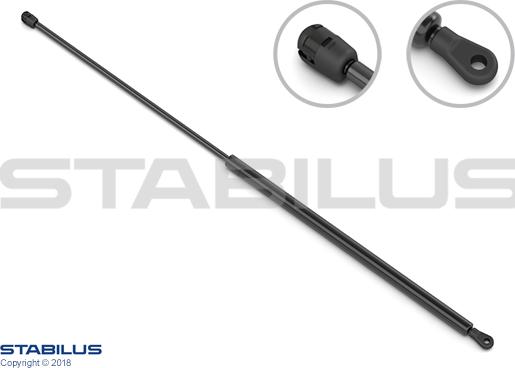 STABILUS 4081FD - Sprężyna gazowa, pokrywa komory silnika parts5.com