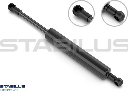 STABILUS 8491UM - Газовая пружина, упор parts5.com