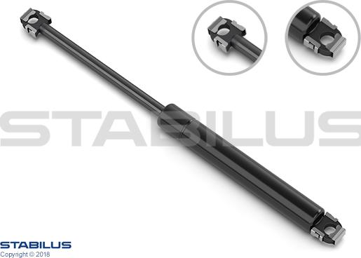 STABILUS 9105EP - Muelle neumático, maletero / compartimento de carga parts5.com