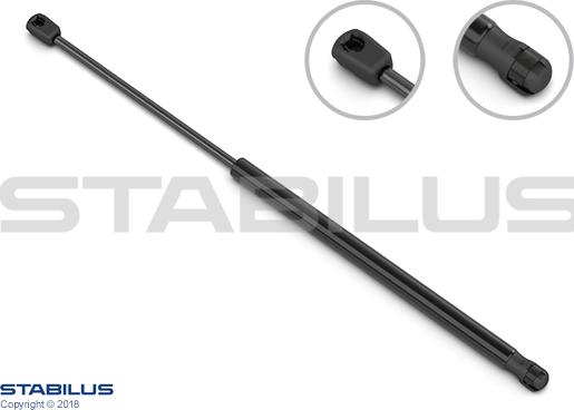 STABILUS 006941 - Gazlı amortisör, bagaj / yükleme bölümü parts5.com