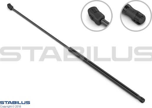 STABILUS 024208 - Sprężyna gazowa, pokrywa komory silnika parts5.com