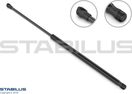 STABILUS 907746 - Kaasujousi, tavaratila parts5.com