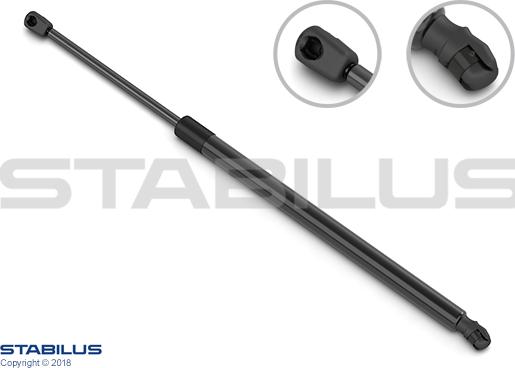 STABILUS 024559 - Amortizor portbagaj parts5.com