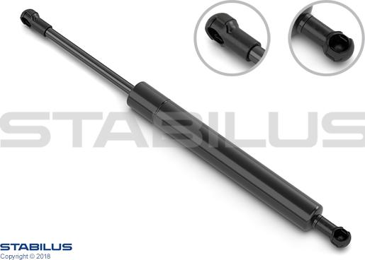 STABILUS 008472 - Muelle neumático, maletero / compartimento de carga parts5.com