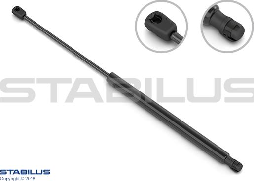 STABILUS 2569LN - Gas Spring, boot, cargo area parts5.com