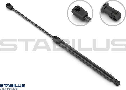 STABILUS 153944 - Gas Spring, boot, cargo area parts5.com