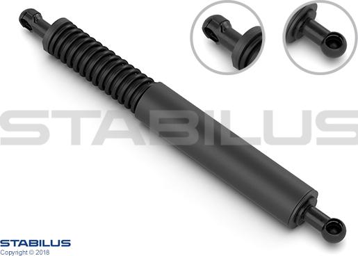 STABILUS 437135 - Gázrugó, csomag / poggyásztér parts5.com