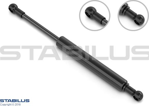 STABILUS 0157PD - Gas Spring, foot-operated parking brake parts5.com